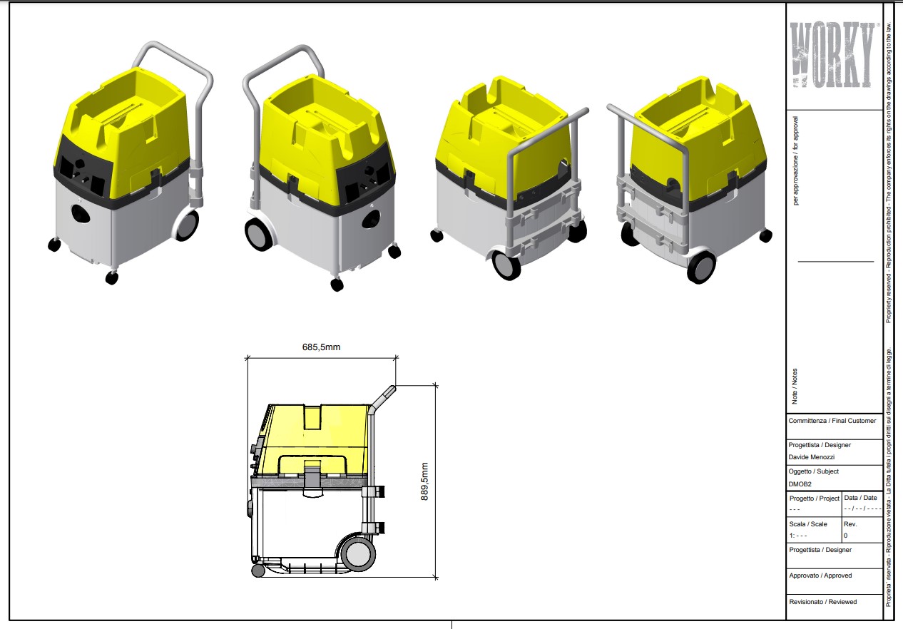 DMOB2 mobiele unit voor afzuiging van stof. 5